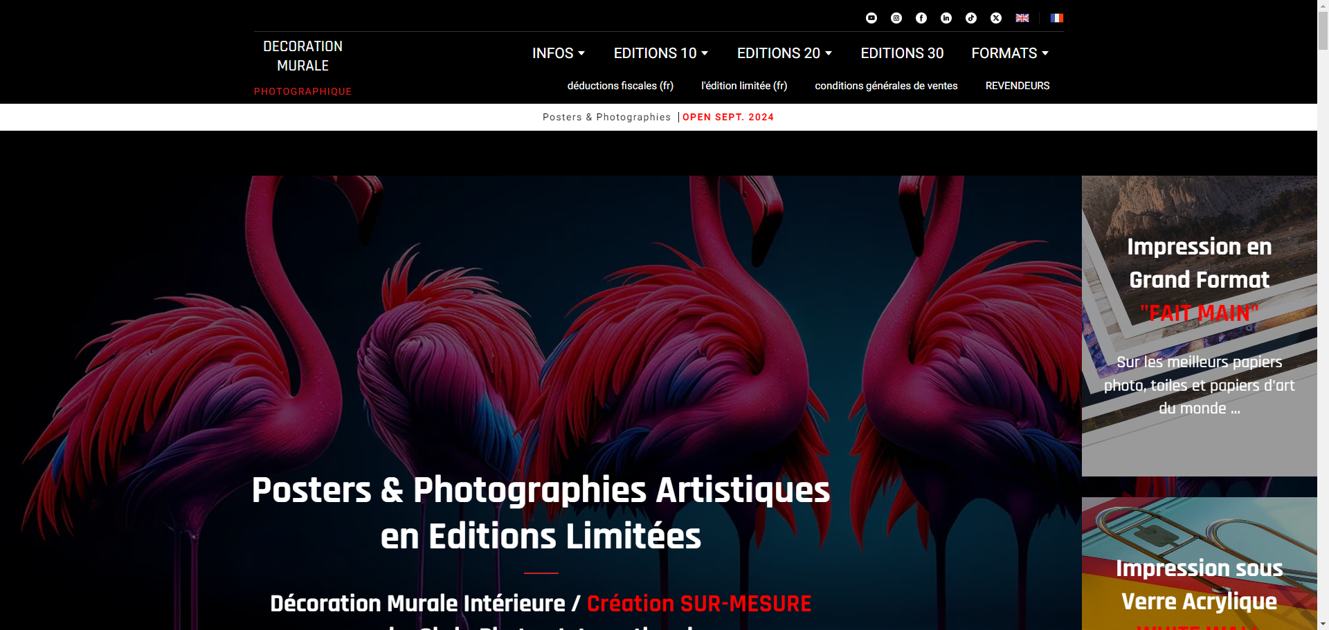 Décoration Murale Photog­rap­hi­que | Décoration murale artisanale pour salon, cuisine, chambre, bureau